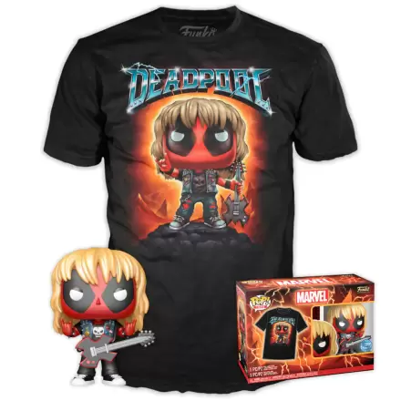 Komplet figurica Funko POP & majica Marvel Deadpool Heavy Metal termékfotója