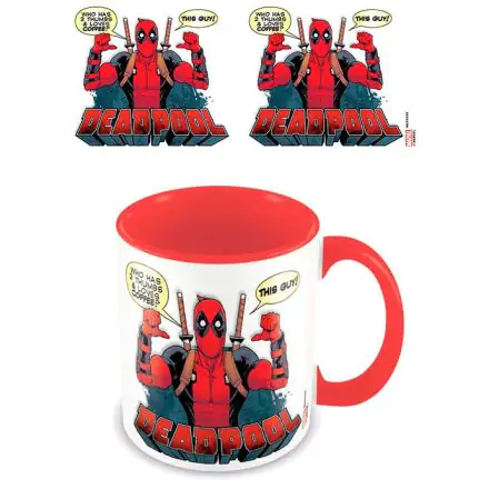 Deadpool barvna notranja skodelica 2 Thumbs fotografija izdelka