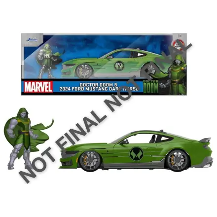 Marvel Diecast Model 1:24 Avengers Doctor Doom 2024 Ford fotografija izdelka
