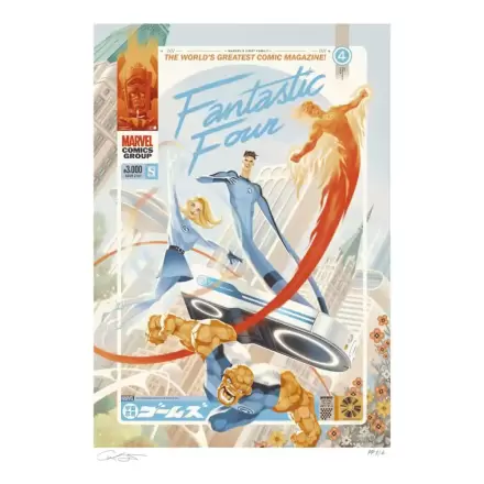 Marvel Fantastic Four #48 Umetniški tisk Marvel's First Family: The Fantastic Four! 61 x 41 cm - brez okvirja fotografija izdelka