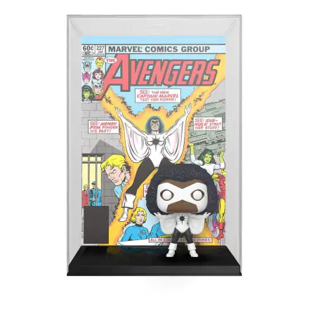 Marvel POP! Art Cover Vinilna Figura Captain Marvel 9 cm termékfotója