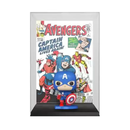 Marvel POP! Comic Cover Vinilna Figura Avengers #4 (1963) 9 cm termékfotója