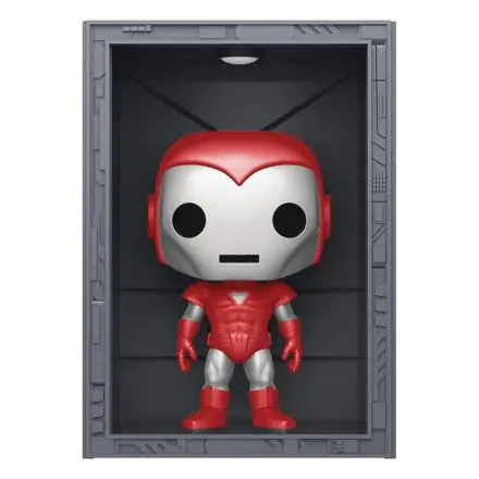 Marvel POP! Deluxe Vinilna Figura Hall of Armor Iron Man Model 8 Silver Centurion PX Exclusive 9 cm termékfotója