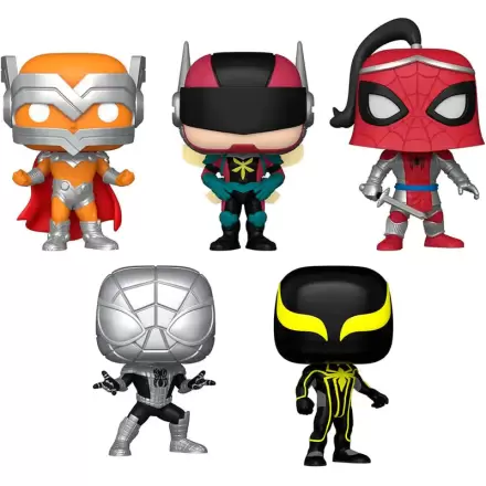 Marvel POP! Vinyl figuric 5-Pack Year of the Spider Special Edition 9 cm termékfotója