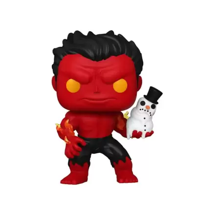 Marvel Funko POP! Vinil Figura Praznični Rdeči Hulk 9 cm termékfotója