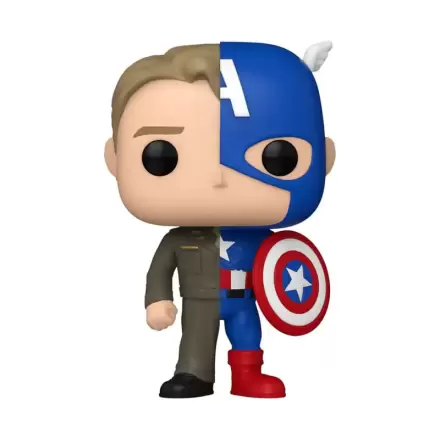 Marvel Funko POP! Vinilna Figura Split- Captain A/Steve R 9 cm termékfotója