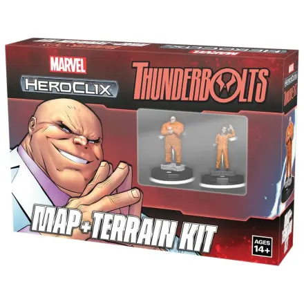 Marvel HeroClix: Thunderbolts Komplet Zemljevid in Teren Angleška Različica fotografija izdelka