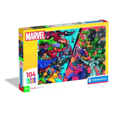 Marvel Heroes vs Villains sestavljanka 104 delni termékfotója