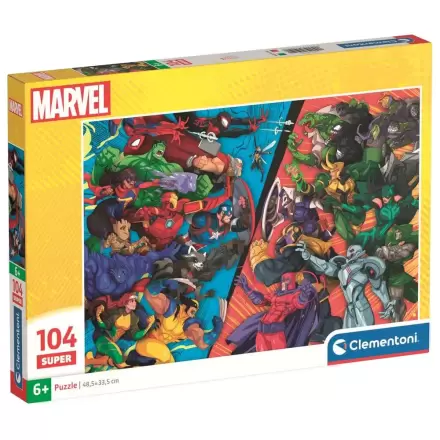 Marvel Heroes vs Villains super sestavljanka 104 delni fotografija izdelka