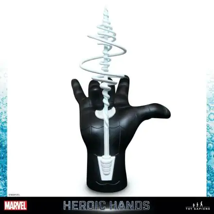 Marvel Heroic Hands kip v naravni velikosti #1B Spider-Man Black Suit 26 cm termékfotója