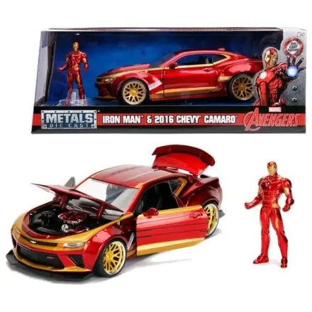 Marvel Iron Man 2016 Chevy Camaro SS model v merilu 1:24 fotografija izdelka
