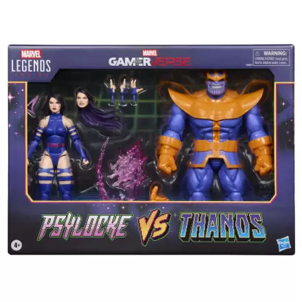 Marvel Legends Gameverse Psylocke proti Thanos komplet 2 figuri 15 cm fotografija izdelka