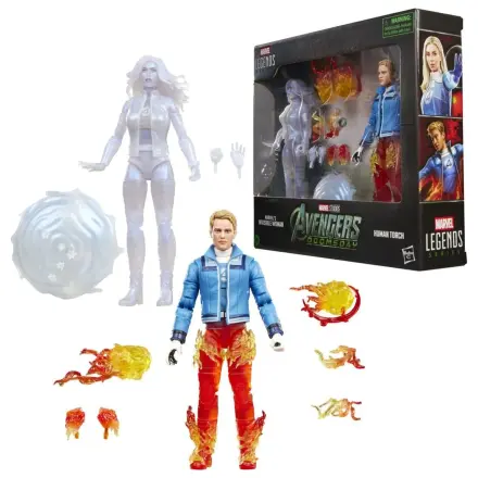 Marvel Legends Series Avengers Doomsday Invisible Woman & Human Torch paket 2 figuric 15 cm fotografija izdelka