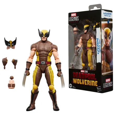 Marvel Legends Series Deadpool & Wolverine - akcijska figura Wolverine Brown Suit 15cm fotografija izdelka