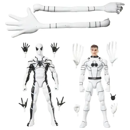 Marvel Legends Series Fantastic Four Mister Fantastic & Spiderman set 2 figur 15cm fotografija izdelka