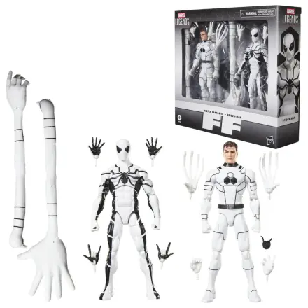Marvel Legends Series Fantastic Four Mister Fantastic & Spiderman set 2 figur 15cm fotografija izdelka