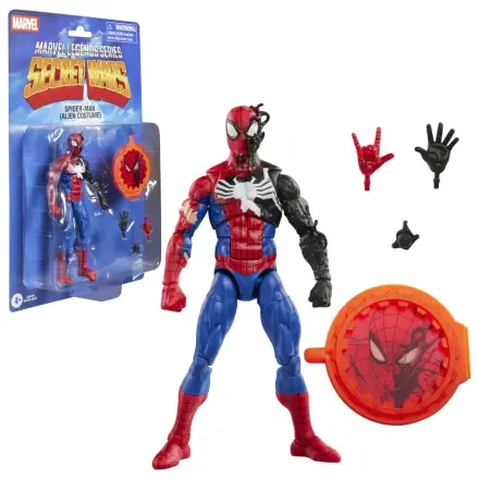 Marvel Legends Series Secret Wars Spiderman Alien Costume figura 15 cm fotografija izdelka