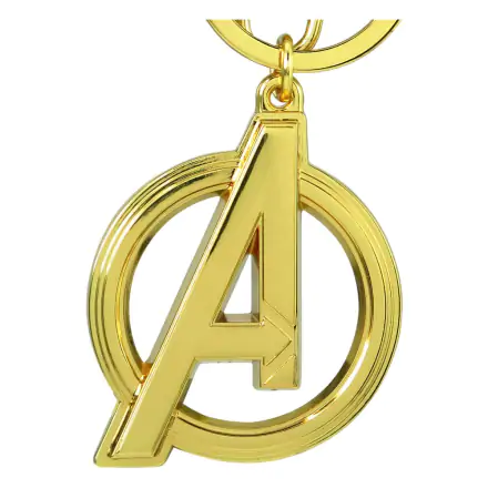 Marvel Kovinska Ključka Avengers Classic A Logo Zlate Barve fotografija izdelka