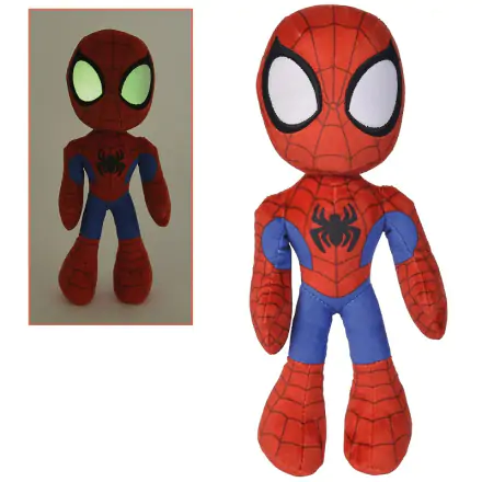 Marvel Plišasta Figura Glow In The Dark Eyes Spider-Man 25 cm termékfotója