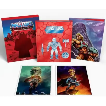 Masters of the Universe Umetniška knjiga Origins and Masterverse Deluxe Edition termékfotója