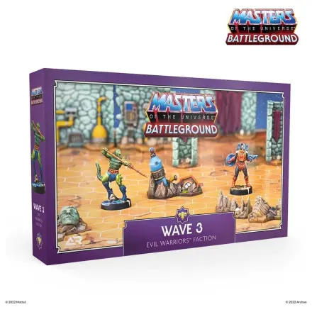 Masters of the Universe: Battleground Miniatures Game Wave 3: Frakcija Zli bojevniki *angleška različica* fotografija izdelka