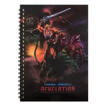 Masters of the Universe - Revelation: He-Man with Battle Cat Zvezek termékfotója