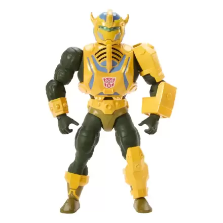 Masters of the Universe x Transformers akcijska figura Bumblebee Armor Man-At-Arms heo evropska ekskluzivna 14 cm fotografija izdelka