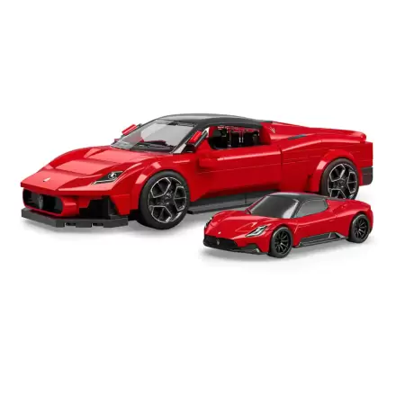 Mattel Brick Shop Hot Wheels Speed Series gradbeni set 1/32 Maserati MC20 fotografija izdelka