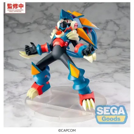 Mega Man Battle Network Luminasta PVC figura Mega Man Gregar Beast 17 cm fotografija izdelka