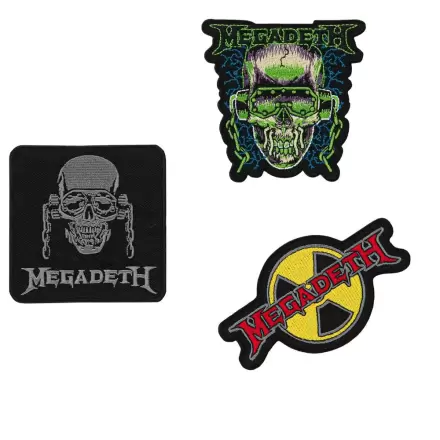 Megadeth komplet 3 našitkov fotografija izdelka