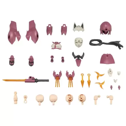 Megalomaria Unlimited Universe Model Kit Accessory Set Metamorphose Unit Exarmor Ninja Fox - Komplet dodatkov za model termékfotója