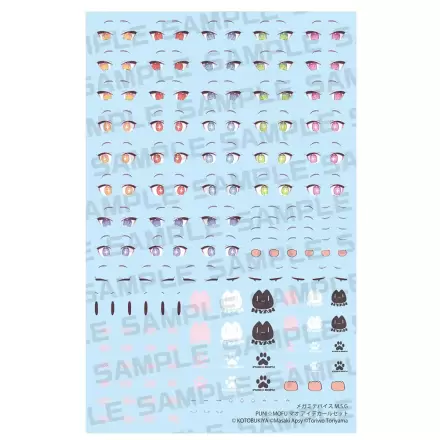 Megami Device M.S.G. Plastični model komplet 1/1 Puni Mofu Set nalepk za oči fotografija izdelka