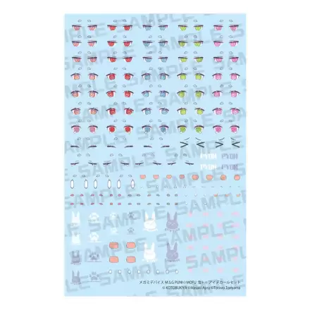 Megami Device M.S.G. Plastični modelarski komplet 1/1 Puni Mofu Yuki Tu Eye Decal Set fotografija izdelka