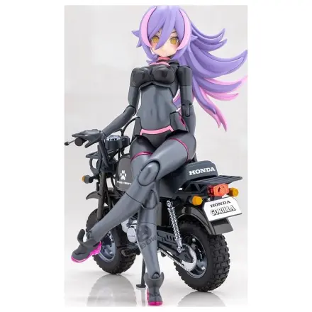 Megami Device Puni Mofu Racing Lang with Honda komplet modela 14 cm fotografija izdelka