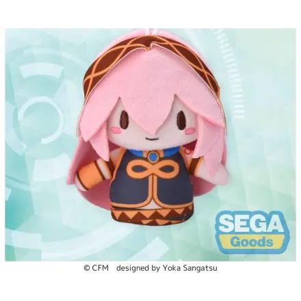 Megurine Luka Fuwa Petit plišasta figura prstna maskota 10 cm fotografija izdelka