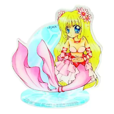 Mermaid Melody: Pichi Pichi Pitch Akrilna Figura Luchia Nanami z Rožami 21 cm fotografija izdelka