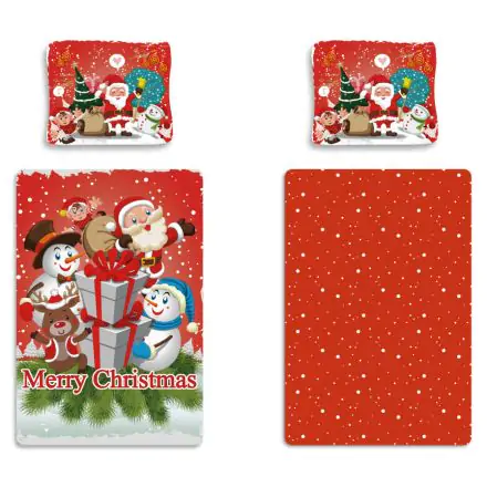 Merry Christmas, božični komplet prevleke za odejo 140x200 cm, 70x90 cm fotografija izdelka