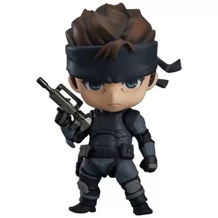 Metal Gear Solid Nendoroid akcijska figura Solid Snake (ponatis) 10 cm termékfotója