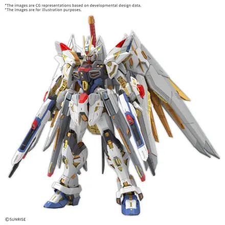 MGEX 1/100 Mighty Strike Freedom Gundam Mobile Suit Gundam SEED Freedom Master Grade Extreme Komplet modela fotografija izdelka