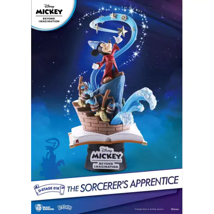 Mickey Beyond Imagination D-Stage PVC Diorama The Sorcerer's Apprentice 15 cm fotografija izdelka