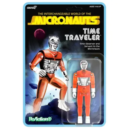 Micronauts ReAction+ Action Figure Wave 04 Time Traveler (prosojno oranžna) fotografija izdelka