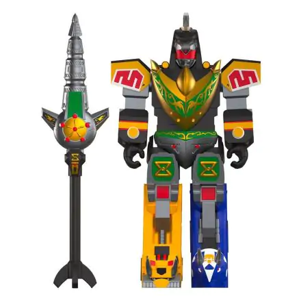 Mighty Morphin Power Rangers ReAction Akcijska Figura Wave 3 DragonZord (Battle Mode) 15 cm fotografija izdelka