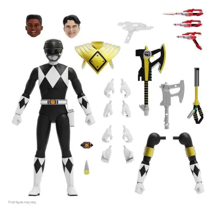 Mighty Morphin Power Rangers Ultimates akcijska figura Black Ranger 18 cm termékfotója