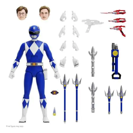 Mighty Morphin Power Rangers Ultimates akcijska figura Blue Ranger 18 cm fotografija izdelka