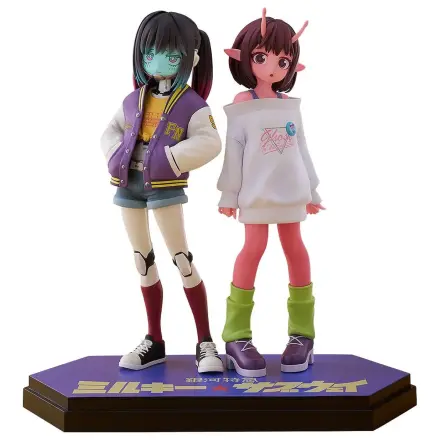 Milky Subway The Galactic Limited Express Pop Up Parade PVC figura Chiharu & Makina 15 cm fotografija izdelka