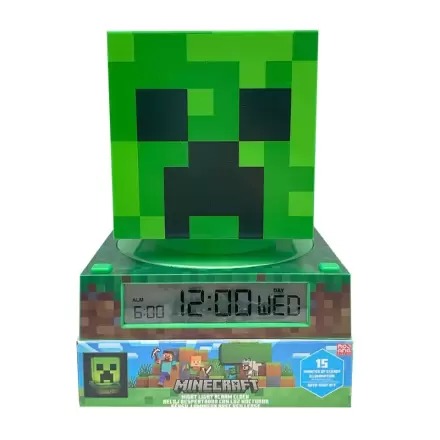 Minecraft 3D svetilka z budilko termékfotója