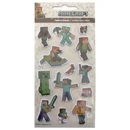 Minecraft Adventures Puhast gobast komplet nalepk fotografija izdelka