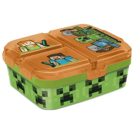 Minecraft Battle škatla za malico z več predelki, škatla za sendviče XL fotografija izdelka