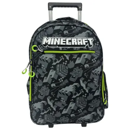 Minecraft Camo Terra šolska torba na kolesih, torba 46 cm fotografija izdelka