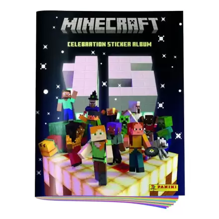 Minecraft Album za zbiranje nalepk 15th Anniversary Celebration *German Version* termékfotója